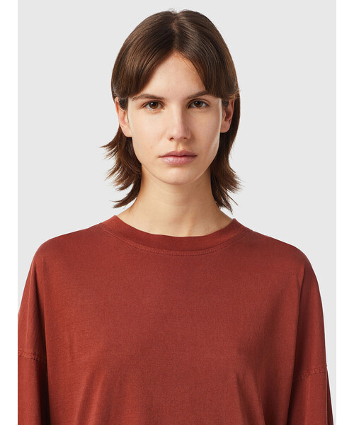 DIESEL（ディーゼル）の「レディース Tシャツ トップス カットソー ロンT  ルーズ スーパーリラックス（Tシャツ/カットソー・レディース・ブルー/グレー/ブラウン・LARGE/SMALL/X-SMALL/MEDIUM）」の14枚目の写真