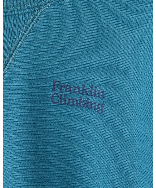 CIAOPANIC TYPY（チャオパニックティピー）の「【Franklin Climbing】KID'ｓロゴスウェット（スウェット・キッズ・チャコールグレー/スカイブルー/グレー/グリーン/ピンク・S/M/L/XL/XXL）」の8枚目の写真