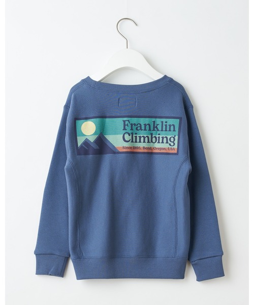 CIAOPANIC TYPY（チャオパニックティピー）の「【Franklin Climbing】KID'ｓロゴスウェット（スウェット・キッズ・チャコールグレー/スカイブルー/グレー/グリーン/ピンク・S/M/L/XL/XXL）」の12枚目の写真