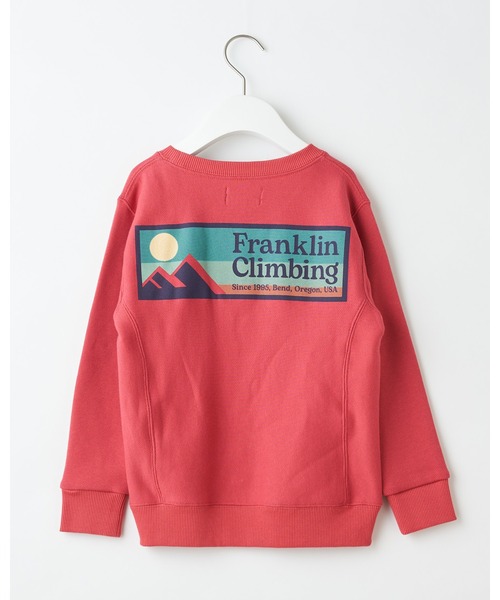 CIAOPANIC TYPY（チャオパニックティピー）の「【Franklin Climbing】KID'ｓロゴスウェット（スウェット・キッズ・チャコールグレー/スカイブルー/グレー/グリーン/ピンク・S/M/L/XL/XXL）」の14枚目の写真