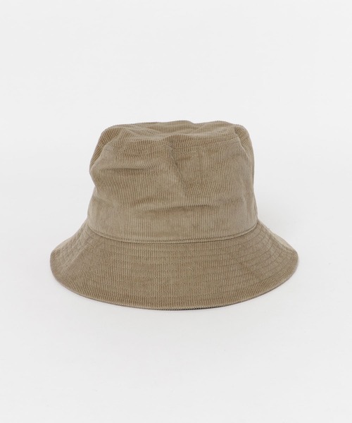 URBAN RESEARCH DOORS（アーバンリサーチドアーズ）の「コーデュロイバケットハット（ハット・レディース・ダークブラウン/ベージュ・ONE）」の9枚目の写真