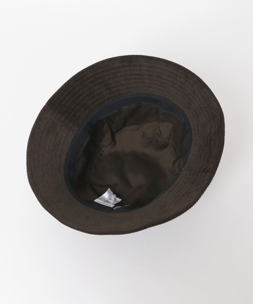 URBAN RESEARCH DOORS（アーバンリサーチドアーズ）の「コーデュロイバケットハット（ハット・レディース・ダークブラウン/ベージュ・ONE）」の4枚目の写真