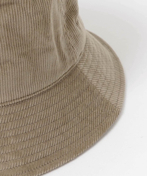 URBAN RESEARCH DOORS（アーバンリサーチドアーズ）の「コーデュロイバケットハット（ハット・レディース・ダークブラウン/ベージュ・ONE）」の7枚目の写真