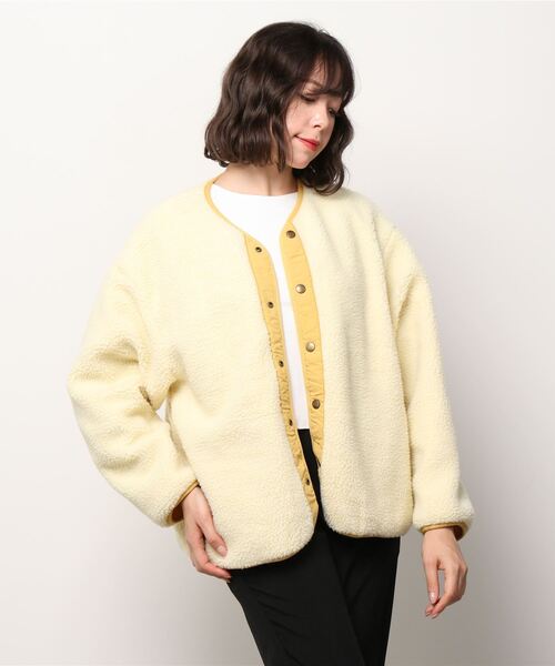 Lee（リー）の「Lee/リー リバーシブルノーカラージャケット（ノー