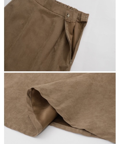 Re:EDIT（リエディ）の「ピーチスキンマーメインドスカート（スカート・レディース・モカ/レッド/イエロー/カーキ/ブラック・MEDIUM/LARGE/AS/TALL/AM）」の13枚目の写真