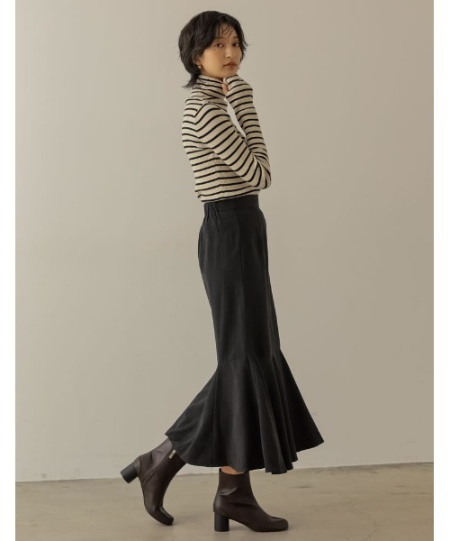 Re:EDIT（リエディ）の「ピーチスキンマーメインドスカート（スカート・レディース・モカ/レッド/イエロー/カーキ/ブラック・MEDIUM/LARGE/AS/TALL/AM）」の20枚目の写真