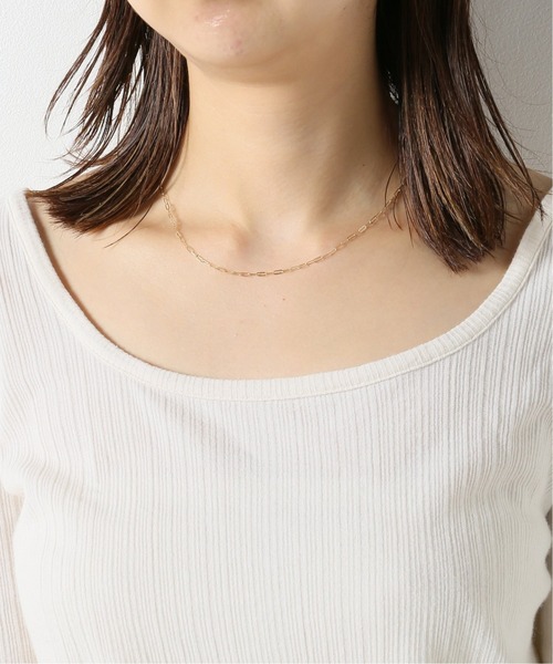 JOURNAL STANDARD relume(ジャーナルスタンダード レリューム)の「【Laura Lombardi/ローラロンバルディ】ESSENTIANL OVAL N/L 18:ネックレス(ネックレス・レディース・ゴールド・FREE)」の2枚目の写真