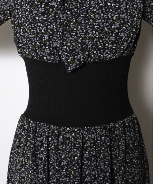 NOMAE(ノーマエ)の「【NOMAE】ウエストリブワンピース(ワンピース・レディース・ライトグレー/ブラック/ライトブラウン/ライトブルー/グレー・FREE)」の19枚目の写真