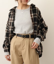JEMORGAN（ジェーイーモーガン）の「JEMORGAN ワッフルラグランクルーネック（パック入）（Tシャツ/カットソー）」