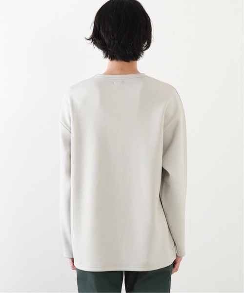 JOURNAL STANDARD relume（ジャーナルスタンダード　レリューム）の「ハニカムダンボール ロングスリーブTEE（Tシャツ/カットソー・メンズ・ライトグレー/ブラック/グリーン・SMALL/MEDIUM/LARGE）」の10枚目の写真