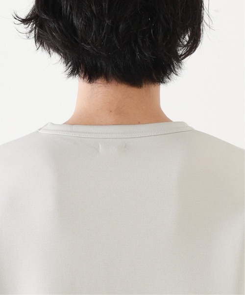 JOURNAL STANDARD relume（ジャーナルスタンダード　レリューム）の「ハニカムダンボール ロングスリーブTEE（Tシャツ/カットソー・メンズ・ライトグレー/ブラック/グリーン・SMALL/MEDIUM/LARGE）」の7枚目の写真