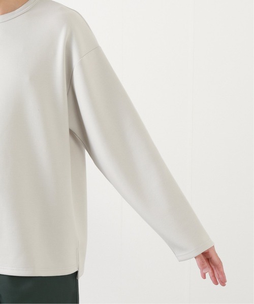 JOURNAL STANDARD relume（ジャーナルスタンダード　レリューム）の「ハニカムダンボール ロングスリーブTEE（Tシャツ/カットソー・メンズ・ライトグレー/ブラック/グリーン・SMALL/MEDIUM/LARGE）」の14枚目の写真