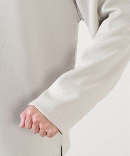 JOURNAL STANDARD relume（ジャーナルスタンダード　レリューム）の「ハニカムダンボール ロングスリーブTEE（Tシャツ/カットソー・メンズ・ライトグレー/ブラック/グリーン・SMALL/MEDIUM/LARGE）」の6枚目の写真