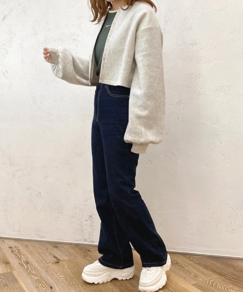 apres jour(アプレジュール)の「リンガーリブロンT【ZOZOTOWN限定アイテム】(Tシャツ/カットソー・レディース・グリーン/アイボリー/ナチュラル・X-LARGE/フリー)」の16枚目の写真