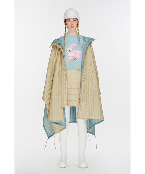 IENKI IENKI Long Quilted Poncho