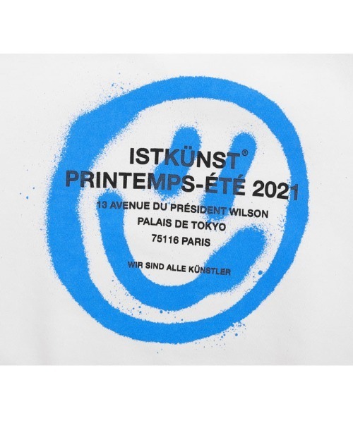 ISTKUNST(イストクンスト)の「【ISTKUNST】LOGO & SMILEY SWEATSHIRTS / イストクンスト ロゴ アンド スマイリー スウェットシャツ(スウェット・メンズ・ホワイト/ブラック/ネイビー/ピンク/パープル/クリーム・SMALL/MEDIUM/LARGE/X-LARGE)」の16枚目の写真