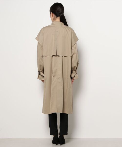 N.（N. Natural Beauty Basic）（エヌエヌナチュラルビューティーベーシック）の「マルチウェイドッキングトレンチコート（トレンチコート・レディース・ベージュ/ベージュ系その他・MEDIUM）」の4枚目の写真