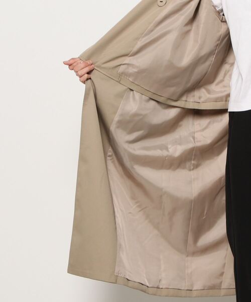 N.（N. Natural Beauty Basic）（エヌエヌナチュラルビューティーベーシック）の「マルチウェイドッキングトレンチコート（トレンチコート・レディース・ベージュ/ベージュ系その他・MEDIUM）」の5枚目の写真