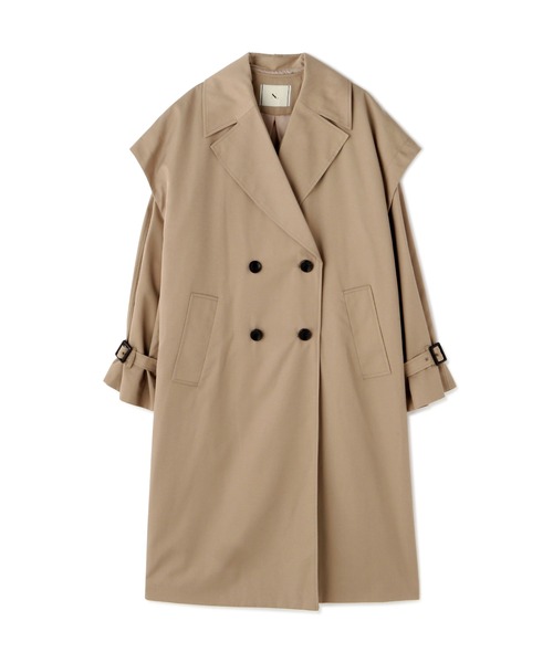 N.（N. Natural Beauty Basic）（エヌエヌナチュラルビューティーベーシック）の「マルチウェイドッキングトレンチコート（トレンチコート・レディース・ベージュ/ベージュ系その他・MEDIUM）」の11枚目の写真