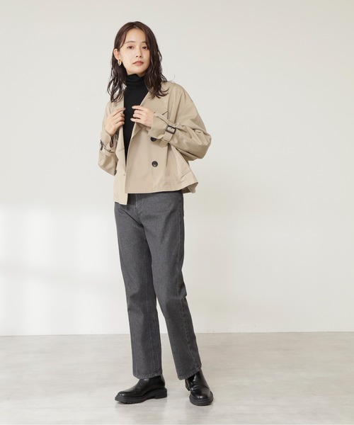 N.（N. Natural Beauty Basic）（エヌエヌナチュラルビューティーベーシック）の「マルチウェイドッキングトレンチコート（トレンチコート・レディース・ベージュ/ベージュ系その他・MEDIUM）」の10枚目の写真