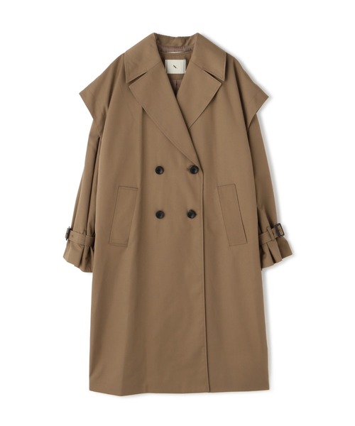 N.（N. Natural Beauty Basic）（エヌエヌナチュラルビューティーベーシック）の「マルチウェイドッキングトレンチコート（トレンチコート・レディース・ベージュ/ベージュ系その他・MEDIUM）」の18枚目の写真