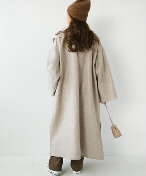 LONDON TRADITION(ロンドントラディション)の「《別注》【LONDON TRADITION/ロンドントラディション 】LONG TAILORED COAT:コート◆(その他アウター・レディース・ベージュ/ネイビー・34)」の13枚目の写真