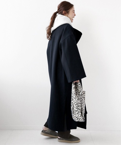 LONDON TRADITION(ロンドントラディション)の「《別注》【LONDON TRADITION/ロンドントラディション 】LONG TAILORED COAT:コート◆(その他アウター・レディース・ベージュ/ネイビー・34)」の17枚目の写真