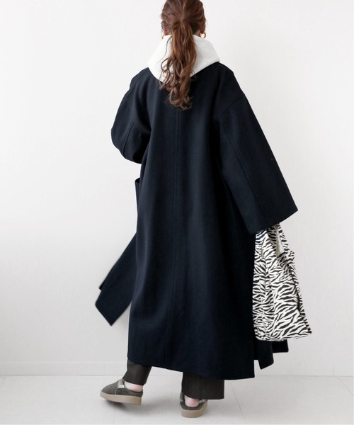 LONDON TRADITION(ロンドントラディション)の「《別注》【LONDON TRADITION/ロンドントラディション 】LONG TAILORED COAT:コート◆(その他アウター・レディース・ベージュ/ネイビー・34)」の18枚目の写真