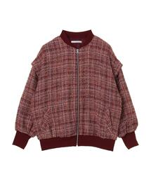 ELENCARE DUE | ・ELENCARE DUE ツィードチェックブルゾン＊(ブルゾン)