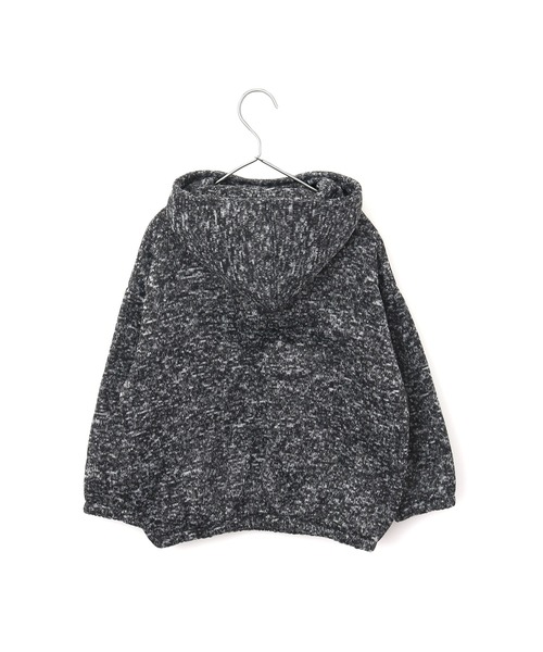 MAKE YOUR DAY(メイクユアデイ)の「ハイネックプルオーバー■80~140cm(スウェット・キッズ・チャコールグレー/ベージュ/ブラウン・90/100/110/120/80/130/140)」の5枚目の写真