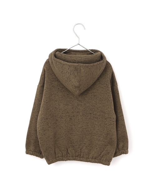 MAKE YOUR DAY(メイクユアデイ)の「ハイネックプルオーバー■80~140cm(スウェット・キッズ・チャコールグレー/ベージュ/ブラウン・90/100/110/120/80/130/140)」の6枚目の写真