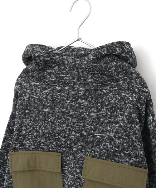 MAKE YOUR DAY(メイクユアデイ)の「ハイネックプルオーバー■80~140cm(スウェット・キッズ・チャコールグレー/ベージュ/ブラウン・90/100/110/120/80/130/140)」の8枚目の写真