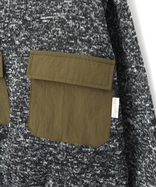 MAKE YOUR DAY(メイクユアデイ)の「ハイネックプルオーバー■80~140cm(スウェット・キッズ・チャコールグレー/ベージュ/ブラウン・90/100/110/120/80/130/140)」の10枚目の写真