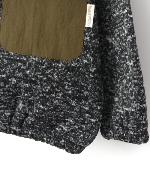 MAKE YOUR DAY(メイクユアデイ)の「ハイネックプルオーバー■80~140cm(スウェット・キッズ・チャコールグレー/ベージュ/ブラウン・90/100/110/120/80/130/140)」の11枚目の写真