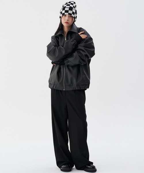 FEKETE（フェケテ）の「FEKETE CHESS CHECK BEANIE（ニットキャップ/ビーニー・メンズ・ブラック/ベージュ/グレー・FREE）」の14枚目の写真