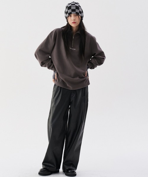 FEKETE（フェケテ）の「FEKETE CHESS CHECK BEANIE（ニットキャップ/ビーニー・メンズ・ブラック/ベージュ/グレー・FREE）」の20枚目の写真