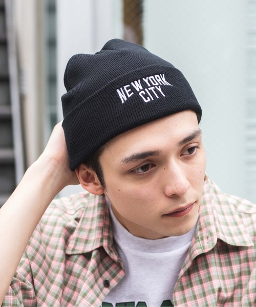 WEGO（ウィゴー）の「WEGO/ロゴビーニー（ニットキャップ/ビーニー・メンズ・その他1/その他2/その他3/その他4/その他5/その他6・FREE）」の3枚目の写真