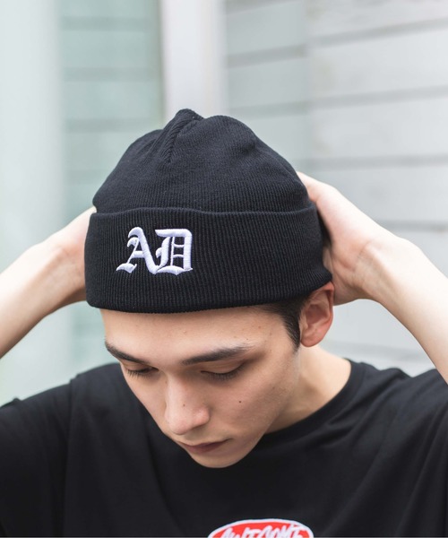 WEGO（ウィゴー）の「WEGO/ロゴビーニー（ニットキャップ/ビーニー・メンズ・その他1/その他2/その他3/その他4/その他5/その他6・FREE）」の6枚目の写真