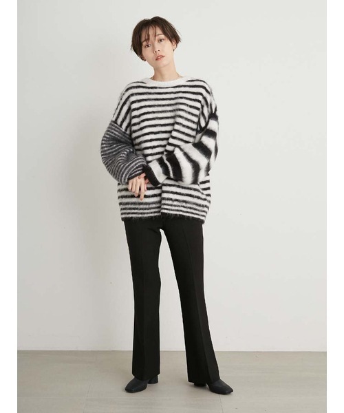 emmi（エミ）の「【emmi atelier】ウォームパンツ（その他パンツ・レディース・オリーブ/ベージュ/ブラック・1/0）」の17枚目の写真