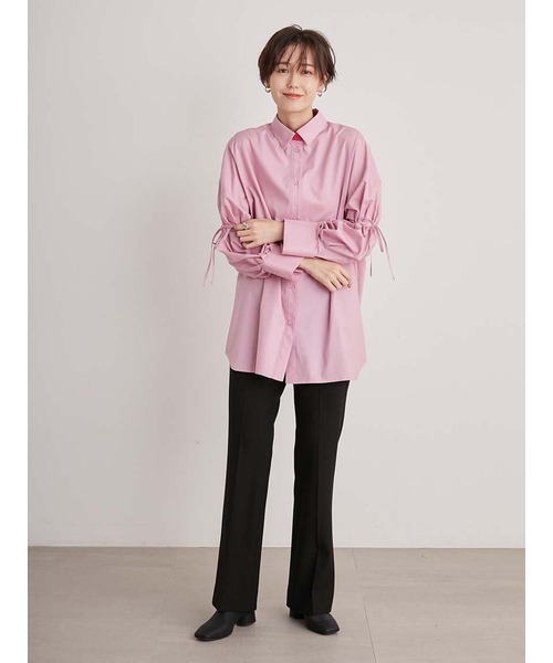 emmi（エミ）の「【emmi atelier】ウォームパンツ（その他パンツ・レディース・オリーブ/ベージュ/ブラック・1/0）」の18枚目の写真