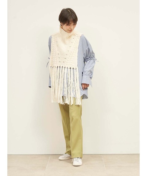 emmi（エミ）の「【emmi atelier】ウォームパンツ（その他パンツ・レディース・オリーブ/ベージュ/ブラック・1/0）」の15枚目の写真