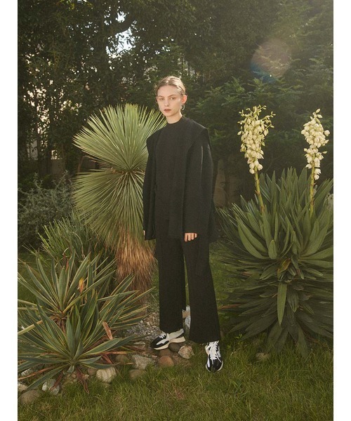 emmi（エミ）の「【emmi atelier】ウォームパンツ（その他パンツ・レディース・オリーブ/ベージュ/ブラック・1/0）」の14枚目の写真