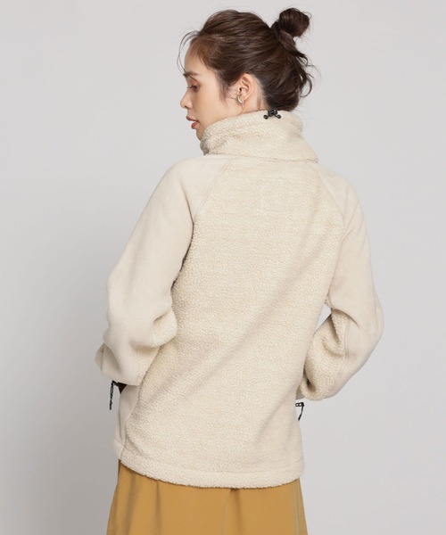 Cape HEIGHTS(ケープハイツ)の「Cape HEIGHTS/BREAKHEART Fleece フリース(ブルゾン・レディース・タン/オリーブ・M/S)」の10枚目の写真