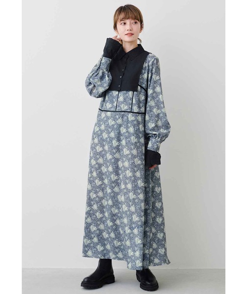 MEDE19F(メデジュウキュウ)の「MEDE19F 刺しゅう遣いつけ衿&カフス(付け襟・レディース・ブラック/ホワイト・ONE SIZE)」の13枚目の写真