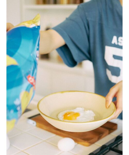 Ungrid（アングリッド）の「ビックシルエットナンバリングTee（Tシャツ/カットソー・レディース・オフホワイト/レッド/ブルー・FREE）」の9枚目の写真