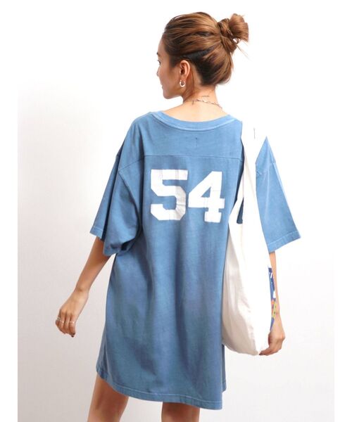 Ungrid（アングリッド）の「ビックシルエットナンバリングTee（Tシャツ/カットソー・レディース・オフホワイト/レッド/ブルー・FREE）」の17枚目の写真