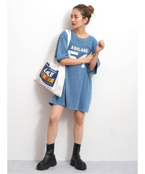 Ungrid（アングリッド）の「ビックシルエットナンバリングTee（Tシャツ/カットソー・レディース・オフホワイト/レッド/ブルー・FREE）」の20枚目の写真