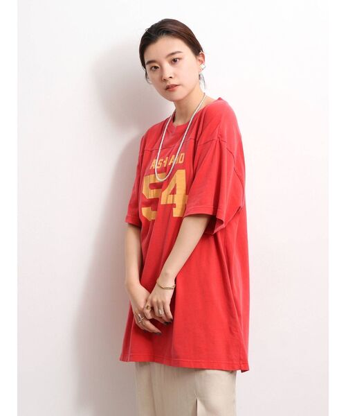 Ungrid（アングリッド）の「ビックシルエットナンバリングTee（Tシャツ/カットソー・レディース・オフホワイト/レッド/ブルー・FREE）」の22枚目の写真