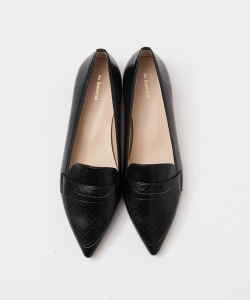 Au BANNISTER(オゥバニスター)の「【WEB限定/晴雨兼用】ポインテッドトゥ ローファー(ローファー・レディース・ブラック/オフホワイト/その他/ブロンズ・38/39/35/36/37)」の5枚目の写真