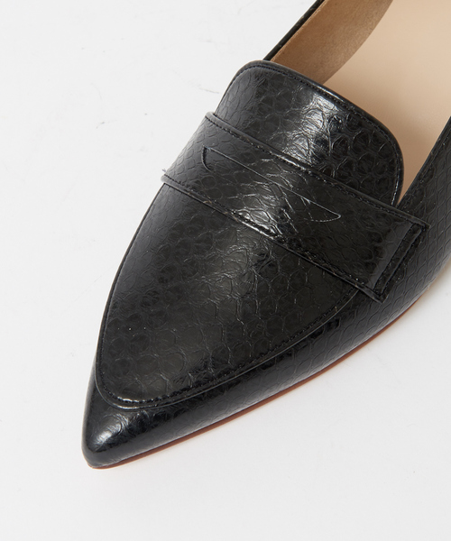 Au BANNISTER(オゥバニスター)の「【WEB限定/晴雨兼用】ポインテッドトゥ ローファー(ローファー・レディース・ブラック/オフホワイト/その他/ブロンズ・38/39/35/36/37)」の12枚目の写真